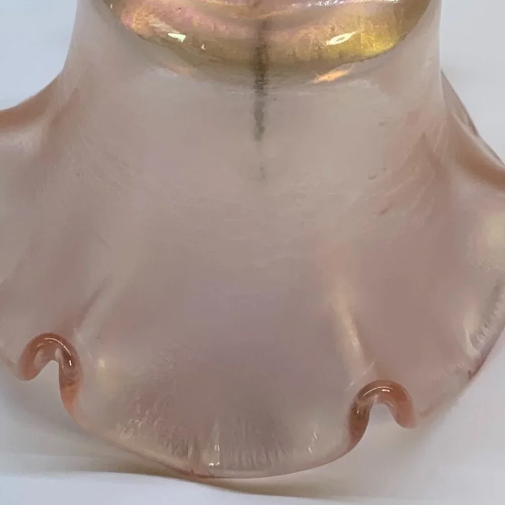 Vintage Fenton Pink 75th Anniversary Bell